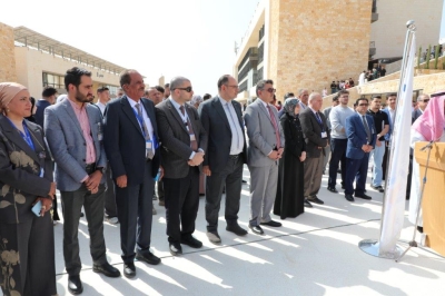 جامعة عمان العربية تنظّم وقفة شجب واستنكار وتؤكد وقوفها صفًا واحدًا خلف القيادة الهاشمية والأجهزة الأمنية - صور