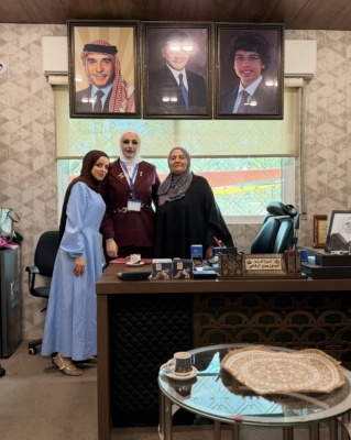 الدكتورة خريس من عمان العربية تقدم محاضرة بعنوان أجنحة المستقبل في إدارة الطيران لطلبة مدارس الرسل التربوية للتميز