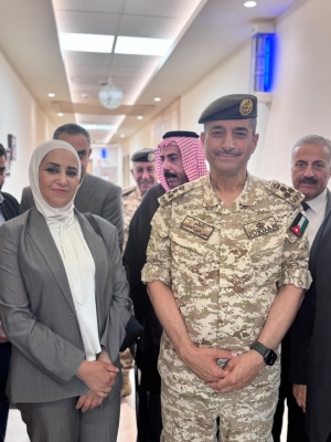 نواب وقيادات حزب الاتحاد الوطني الأردني يزورون مصابي أحداث الكرك في المدينة الطبية