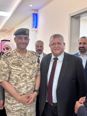 نواب وقيادات حزب الاتحاد الوطني الأردني يزورون مصابي أحداث الكرك في المدينة الطبية