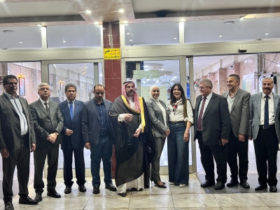 نواب وقيادات حزب الاتحاد الوطني الأردني يزورون مصابي أحداث الكرك في المدينة الطبية