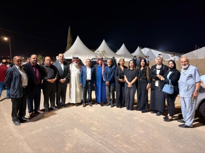 وفد من حزب الاتحاد الوطني الأردني يشارك أهالي الكرك مصابهم الأليم ويؤكد وقوفه إلى جانب أبناء الوطن