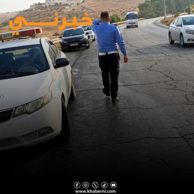 19 إصابة جراء تدهور حافلة على طريق جرش–إربد - صور