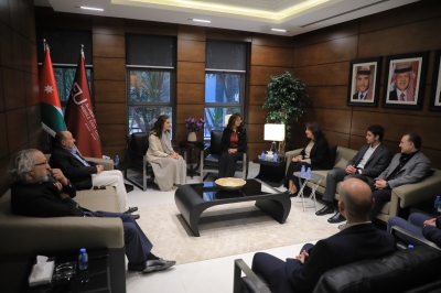 افتتاح معرض بيت الفن الدائم في جامعة الشرق الأوسط