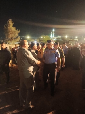 تشييع جثمان المقدم طارق عبدالله الخوالدة