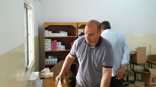 يوم طبي في مدرسة حور الثانوية للبنات