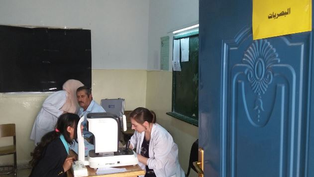 يوم طبي في مدرسة حور الثانوية للبنات