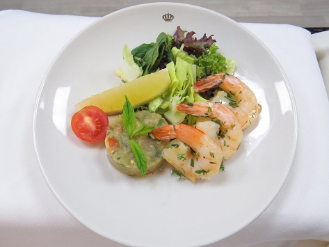 الملكية تحسن طعام درجة رجال الأعمال