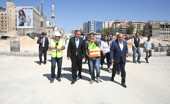 الباص السريع .. بدء العمل في صويلح والمدينة