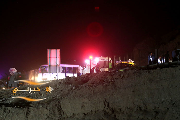 شاهدوا صور حادثة البحر الميت