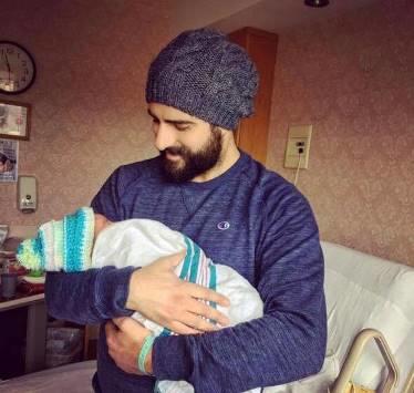 الفنان طوني قطان يرزق بمولوده الأول