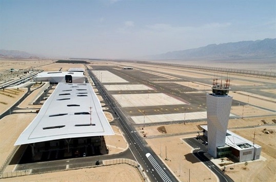 شاهدوا المطار الإسرائيلي قرب العقبة