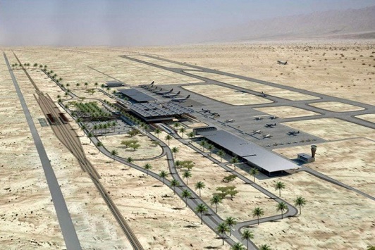 شاهدوا المطار الإسرائيلي قرب العقبة