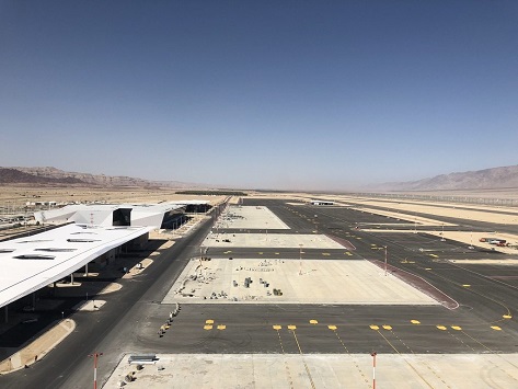 شاهدوا المطار الإسرائيلي قرب العقبة