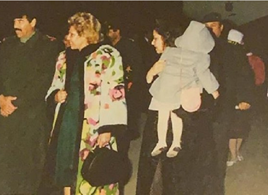 نشر صور نادرة لصدام حسين