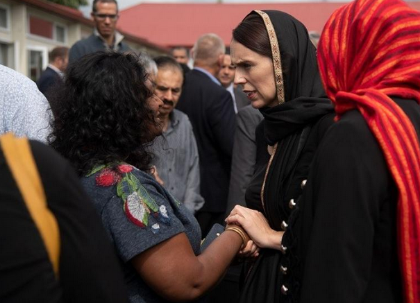 رئيسة وزراء نيوزيلندا تتحجّب 