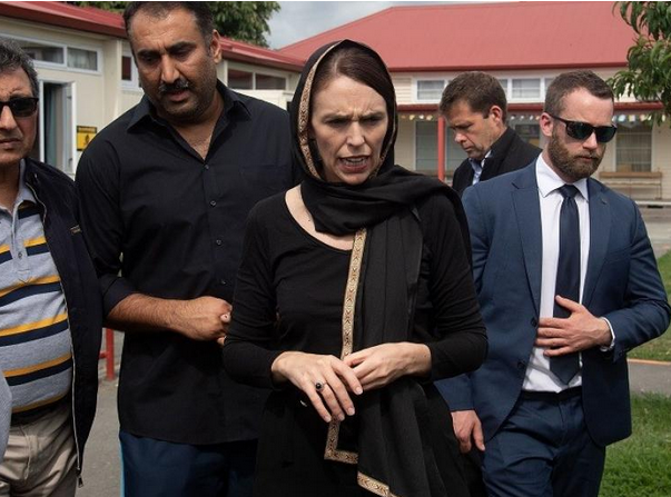 رئيسة وزراء نيوزيلندا تتحجّب 