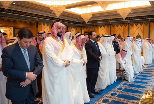 عوض الله على يمين بن سلمان