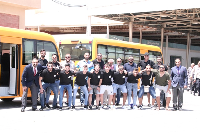 (الشرق الأوسط) تحتضن معسكرا دعما للرياضة الفلسطينية  