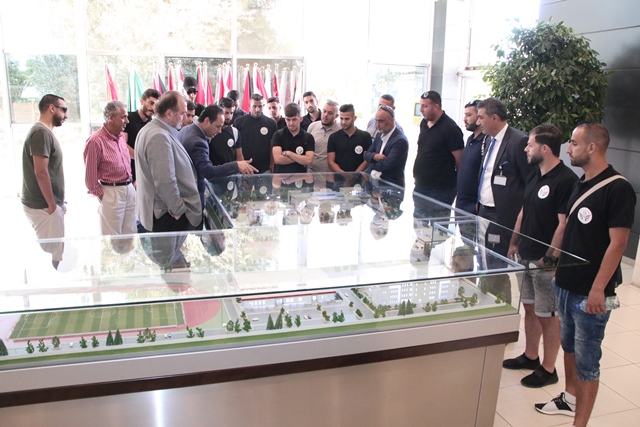 (الشرق الأوسط) تحتضن معسكرا دعما للرياضة الفلسطينية  