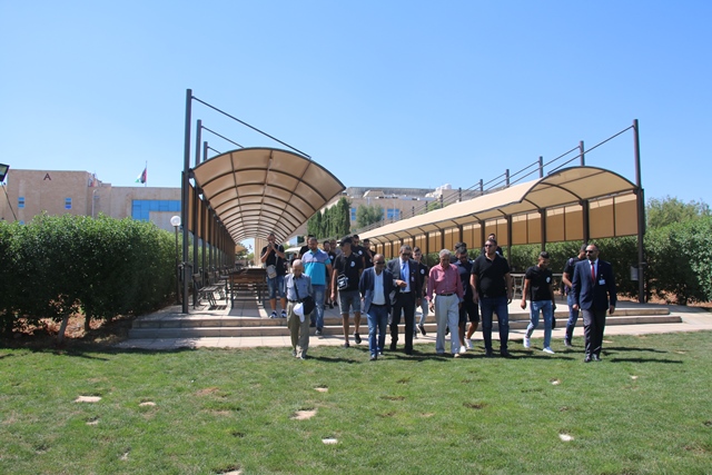 (الشرق الأوسط) تحتضن معسكرا دعما للرياضة الفلسطينية  