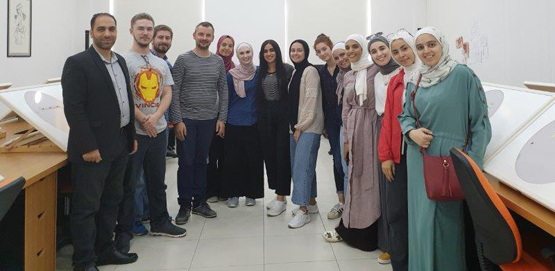 جامعة البترا تشارك في صناعة فيلم تحريكي فرنسي قصير