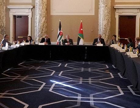 الملك يلتقي ممثلين عن منظمات يهودية