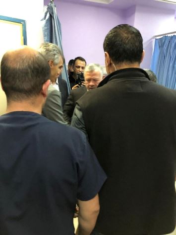 الملك يفاجئ أطباء مستشفى التوتنجي