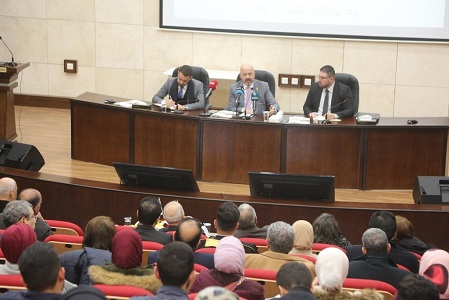 السفير العراقي يزور جامعة البترا