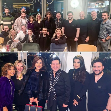 زوجة ملحم زين حديث مواقع التواصل