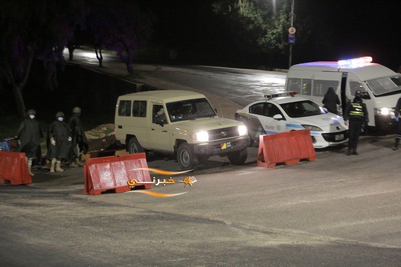 الجيش يغلق عمان والمحافظات - صور