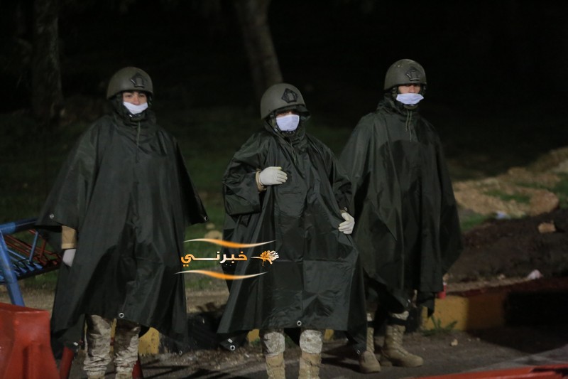 الجيش يغلق عمان والمحافظات - صور