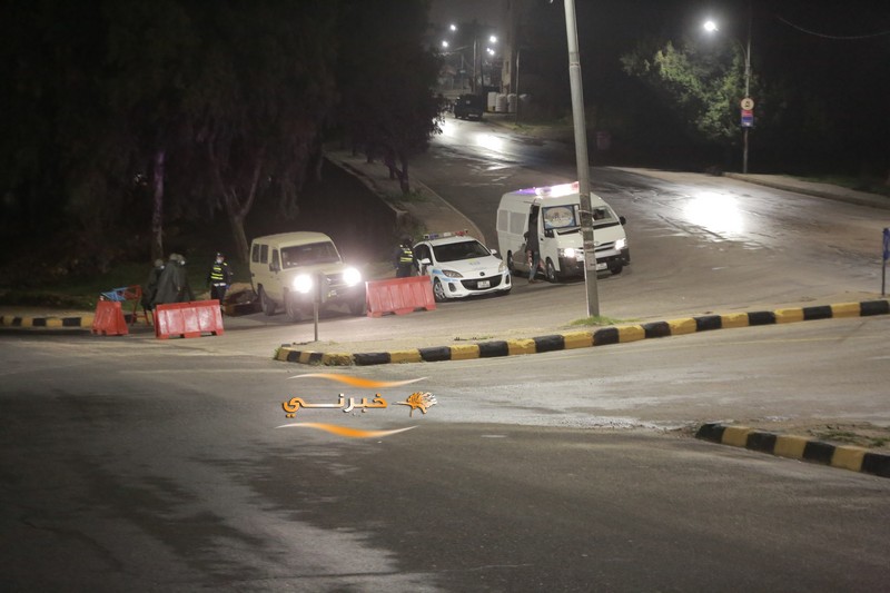 الجيش يغلق عمان والمحافظات - صور