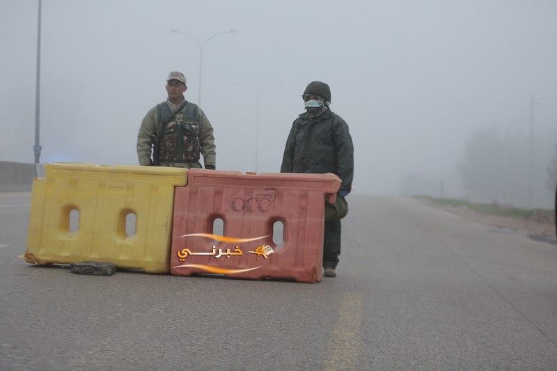 الجيش يغلق عمان والمحافظات - صور