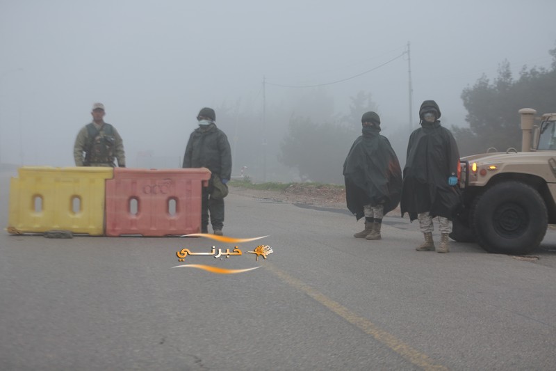 الجيش يغلق عمان والمحافظات - صور