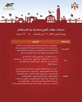 تفاصيل احتفالات عيد الاستقلال