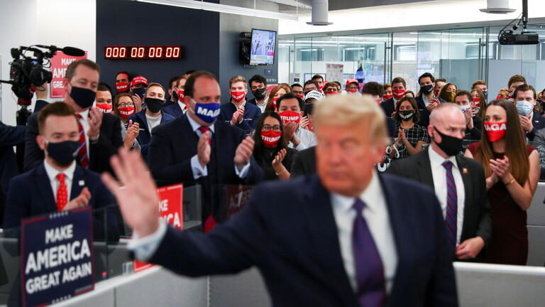 ترامب سألقي خطابا أعلن فيه عن فوز كبير