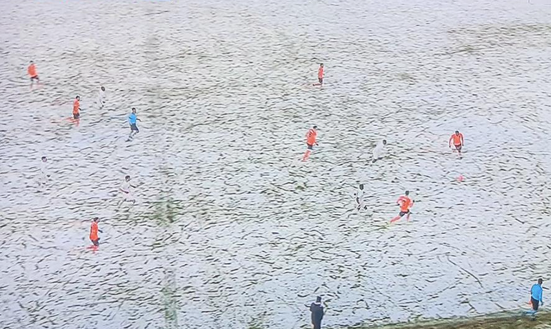 فريق تركي يتحول إلى أشباح - صورة