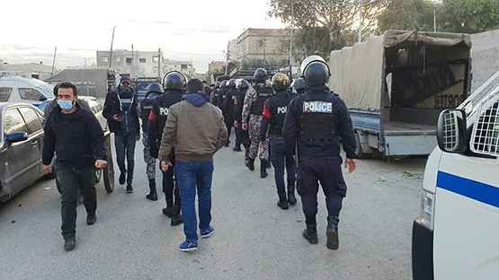 حملة أمنية موسعة في حسبة اربد