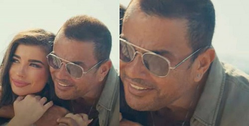 عمرو دياب يظهر بحلق لأول مرة - صورة 