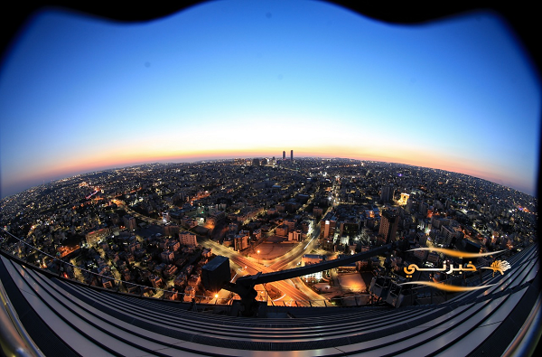 شاهدوا صور الحظر من العاصمة عمان 