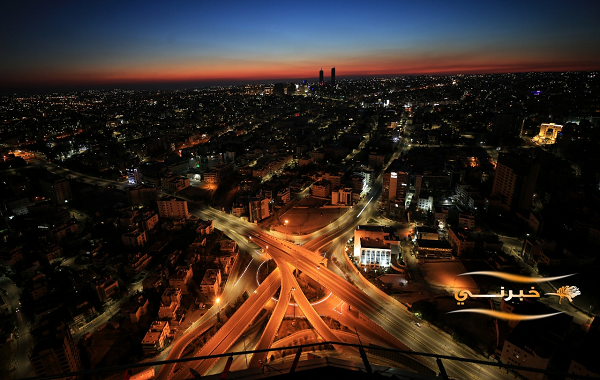 شاهدوا صور الحظر من العاصمة عمان 