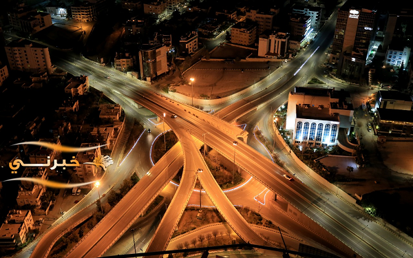 شاهدوا صور الحظر من العاصمة عمان 