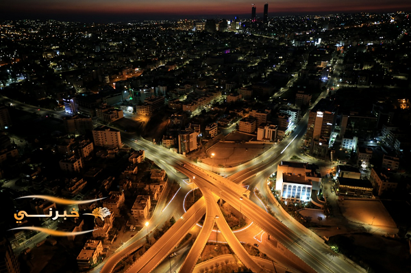 شاهدوا صور الحظر من العاصمة عمان 