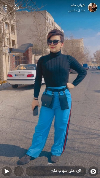 ملح الانستغرام يثير الجدل بظهوره متشبها بالنساء - صورة 