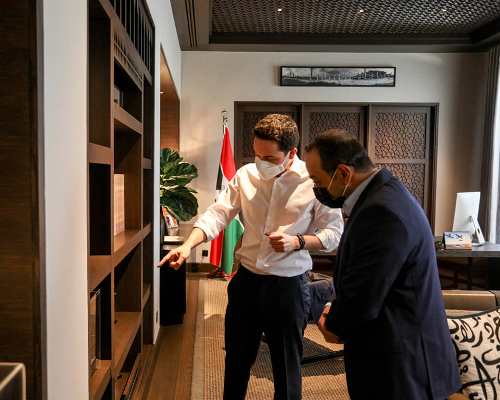 ولي العهد على التلفزيون الأردني مساء الجمعة 