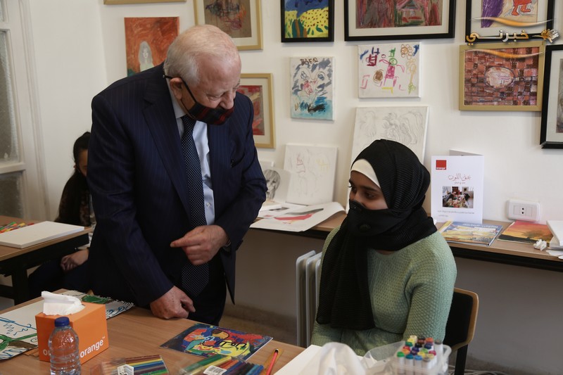 أورنج الأردن تدعم معرضاً لأعمال الطلبة المكفوفين وذوي الإعاقة البصرية