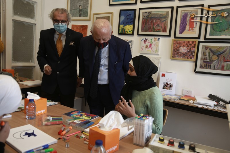 أورنج الأردن تدعم معرضاً لأعمال الطلبة المكفوفين وذوي الإعاقة البصرية