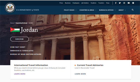 الخارجية الأميركية  الانتخابات الأردنية حرة وعادلة