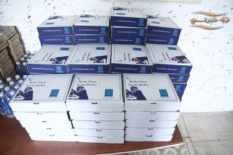 تكية أم علي: زكاتك تطعم 20,000 أسرة محتاجة 